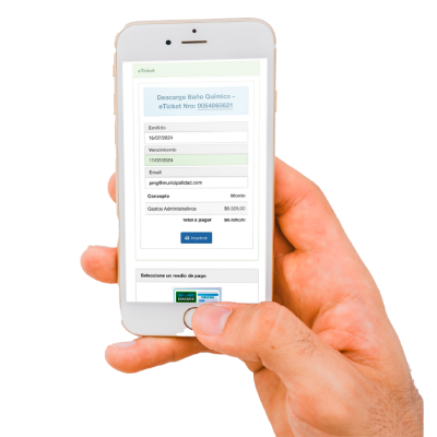 eTICKET: Simplifica los pagos de tasas y derechos administrativos